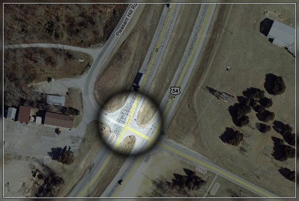 Brazito Car Crash Location