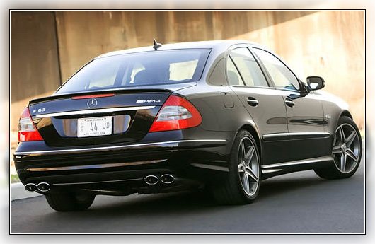 Mercedes-Benz E63 AMG Back